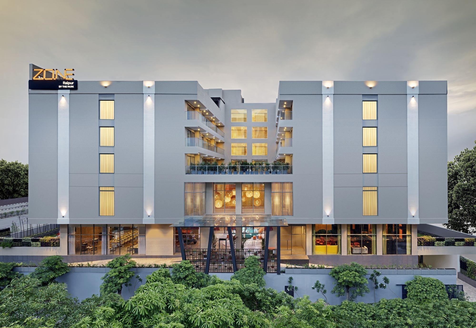 Zone By The Park Raipur Hotel Kültér fotó